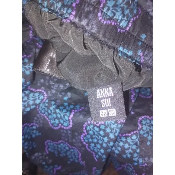 Anna Sui +Uniqlo skirt floral Size S - Picture 5 of 6